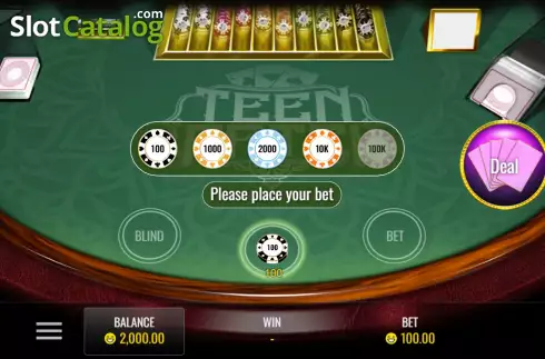 Скрин2. Teen Patti (Rival Gaming) слот