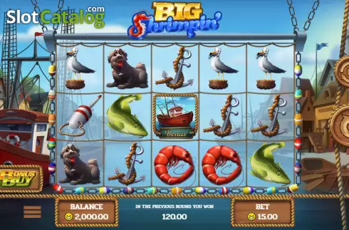 Скрин2. Big Shrimpin’ слот