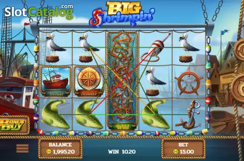 Скрин3. Big Shrimpin’ слот
