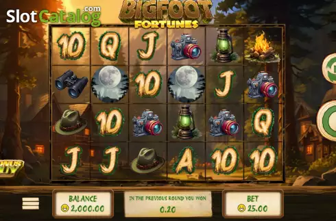 Скрин2. Bigfoot Fortunes слот