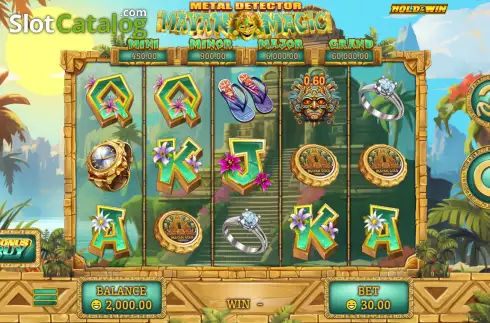 Скрин2. Metal Detector: Mayan Magic слот
