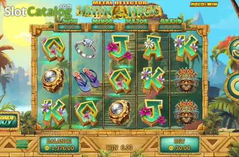Скрин3. Metal Detector: Mayan Magic слот