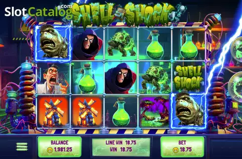 Скрин3. Shell Shock слот