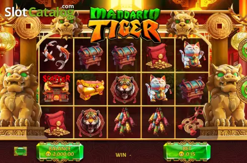 Скрин2. Mandarin Tiger слот