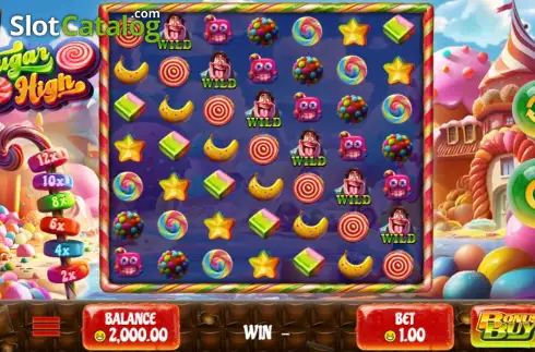 Скрин2. Sugar High (Rival Gaming) слот