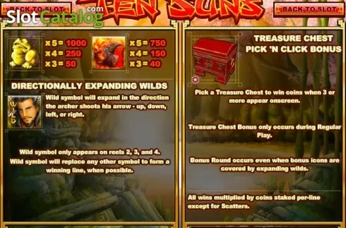 Скрин8. Ten Suns слот