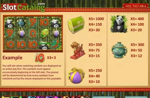 Скрин3. Panda Party слот