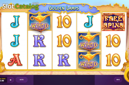 Скрин2. Golden Lamps слот