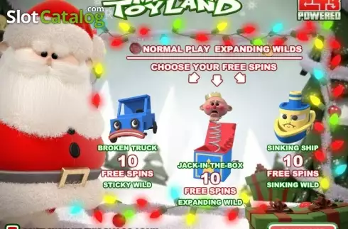 Скрин2. Misfit Toyland слот