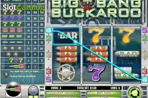 Скрин5. Big Bang Buckaroo слот