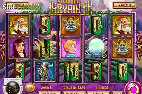 Скрин3. Lucky Labyrinth слот