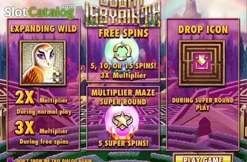 Скрин2. Lucky Labyrinth слот