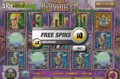Скрин8. Lucky Labyrinth слот