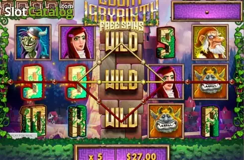 Скрин9. Lucky Labyrinth слот