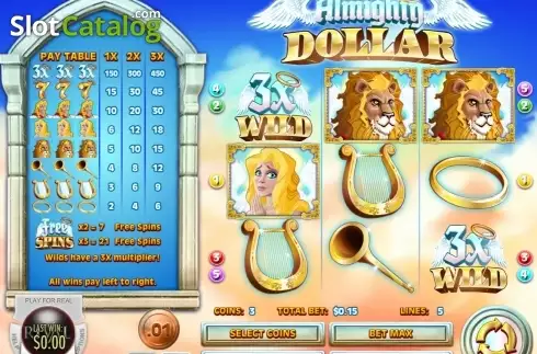 Скрин3. Almighty Dollar слот