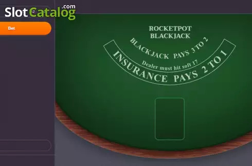 Скрин2. Blackjack (Rocketpot Originals) слот
