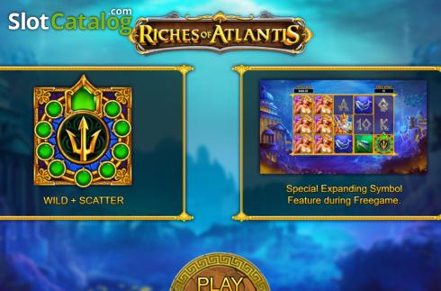 Скрин2. Riches of Atlantis (Markor Technology) слот