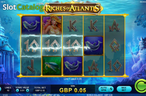 Скрин6. Riches of Atlantis (Markor Technology) слот