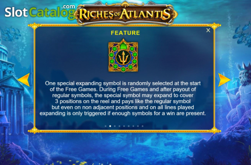 Скрин8. Riches of Atlantis (Markor Technology) слот