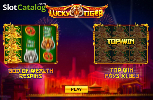 Скрин2. Lucky Tiger (Rocksalt Interactive) слот