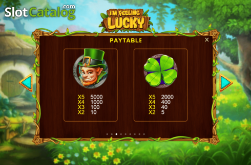 Скрин8. Im feeling Lucky слот