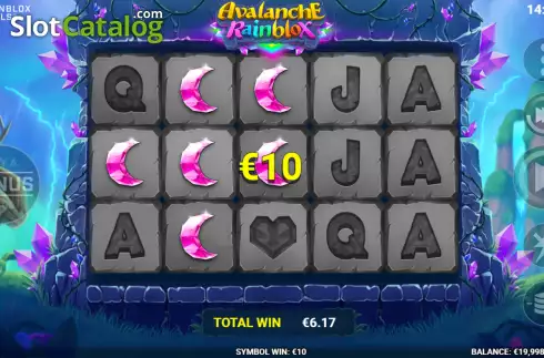 Скрин4. Avalanche Rainblox слот