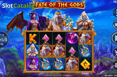 Скрин2. Fate of the Gods слот