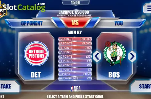 Скрин2. Winning Hoops слот