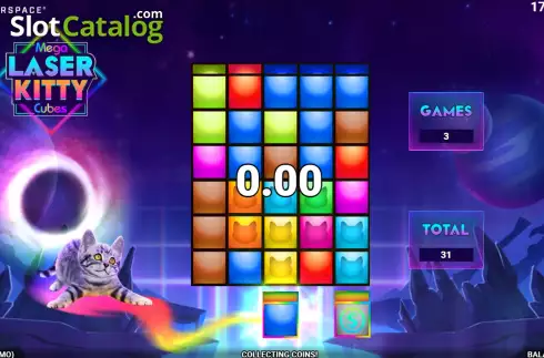 Скрин7. Mega Laser Kitty Cubes слот