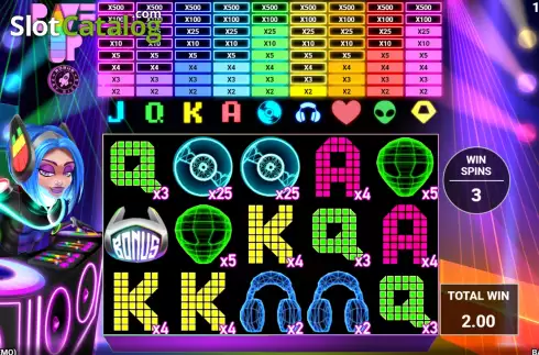 Скрин6. Rave Up слот