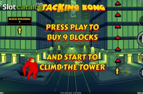Скрин3. StacKING KONG With Blockchain слот
