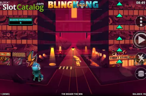 Скрин2. Bling Kong слот