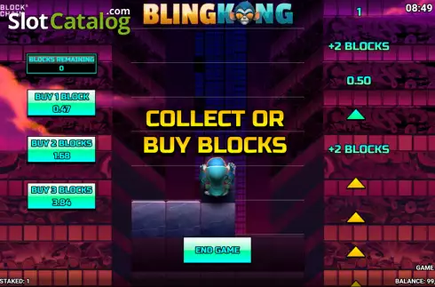 Скрин3. Bling Kong слот
