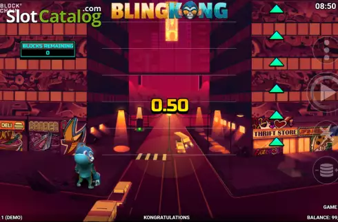 Скрин4. Bling Kong слот