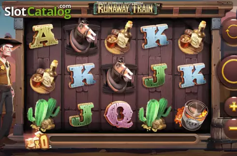 Скрин2. Runaway Train (Rogue) слот