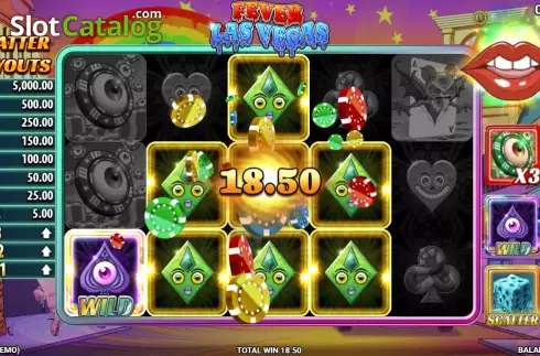 Скрин3. Fever Las Vegas слот