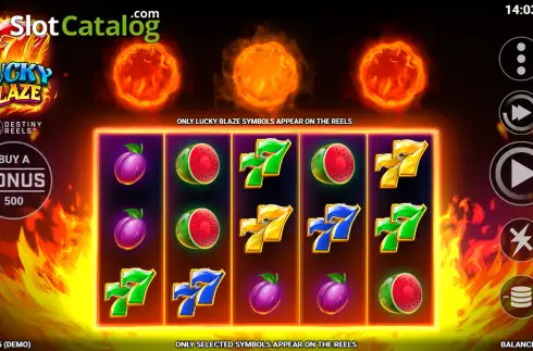Скрин2. 777 Lucky Blaze слот
