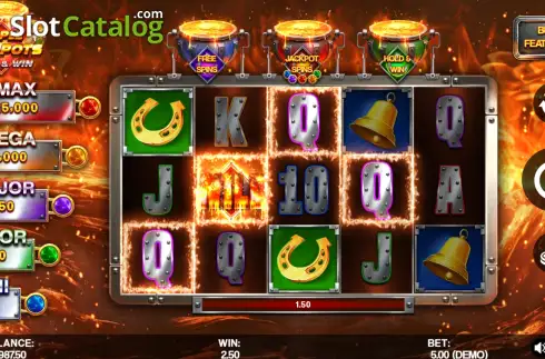 Скрин3. Triple Fire Pots слот