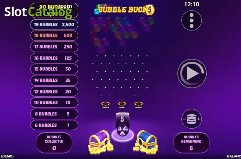 Скрин2. Bubble Bucks слот