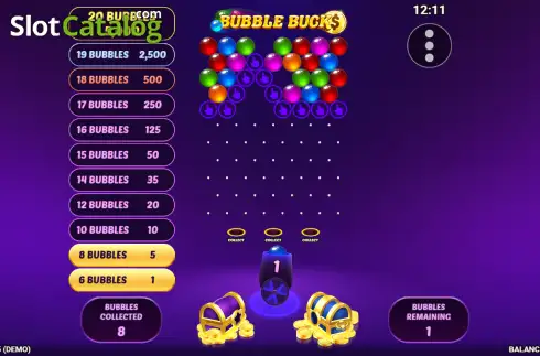 Скрин3. Bubble Bucks слот
