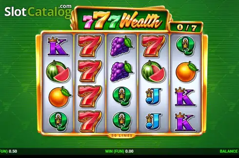 Скрин2. Wealth 777 слот