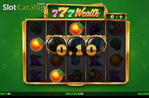 Скрин3. Wealth 777 слот
