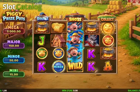 Скрин2. Piggy Prize Pots слот