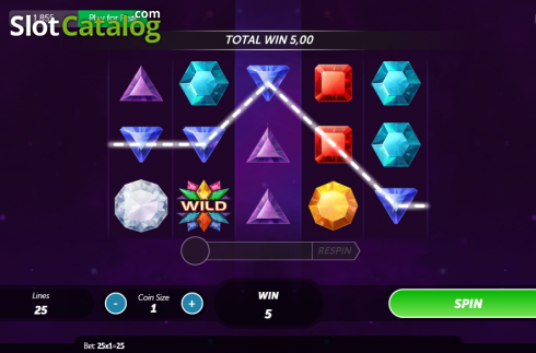 Скрин3. Diamond Stack слот