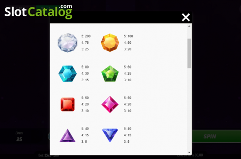 Скрин5. Diamond Stack слот