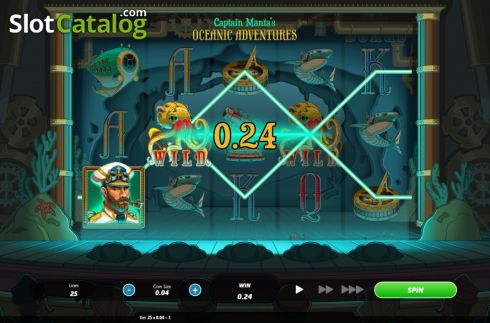 Скрин4. Captain Manta's Oceanic Adventures слот