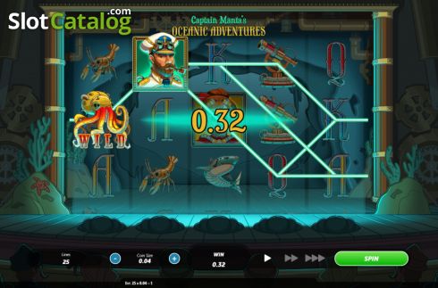 Скрин5. Captain Manta's Oceanic Adventures слот