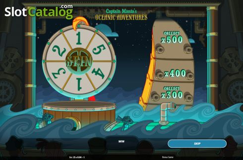 Скрин7. Captain Manta's Oceanic Adventures слот