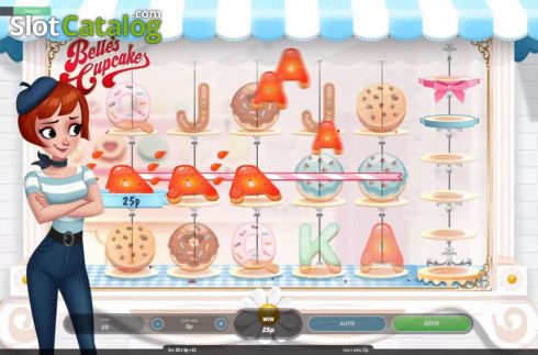 Скрин3. Belle’s Cupcakes слот