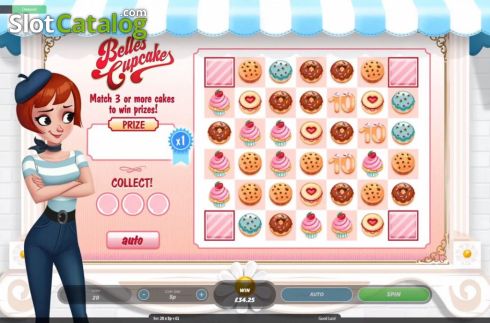Скрин4. Belle’s Cupcakes слот